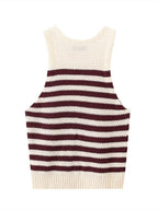 Leisure Striped Sweater Vest
