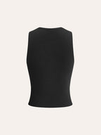 Decor Button Knot-Detail Top