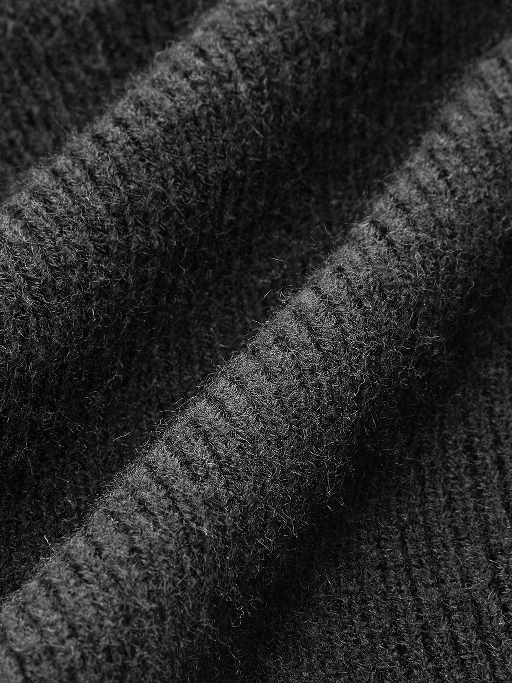 Metal Button V-Neck Sweater