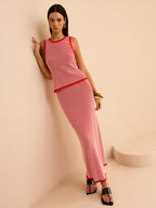 Striped Knit Sweater Co-ords Set