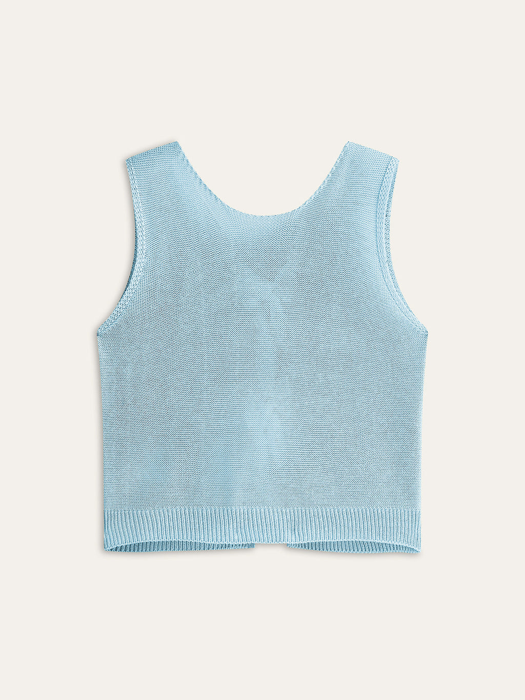 Bow Tie Knit Top