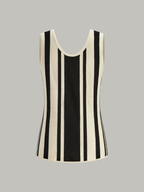 Striped Knit Tank Top