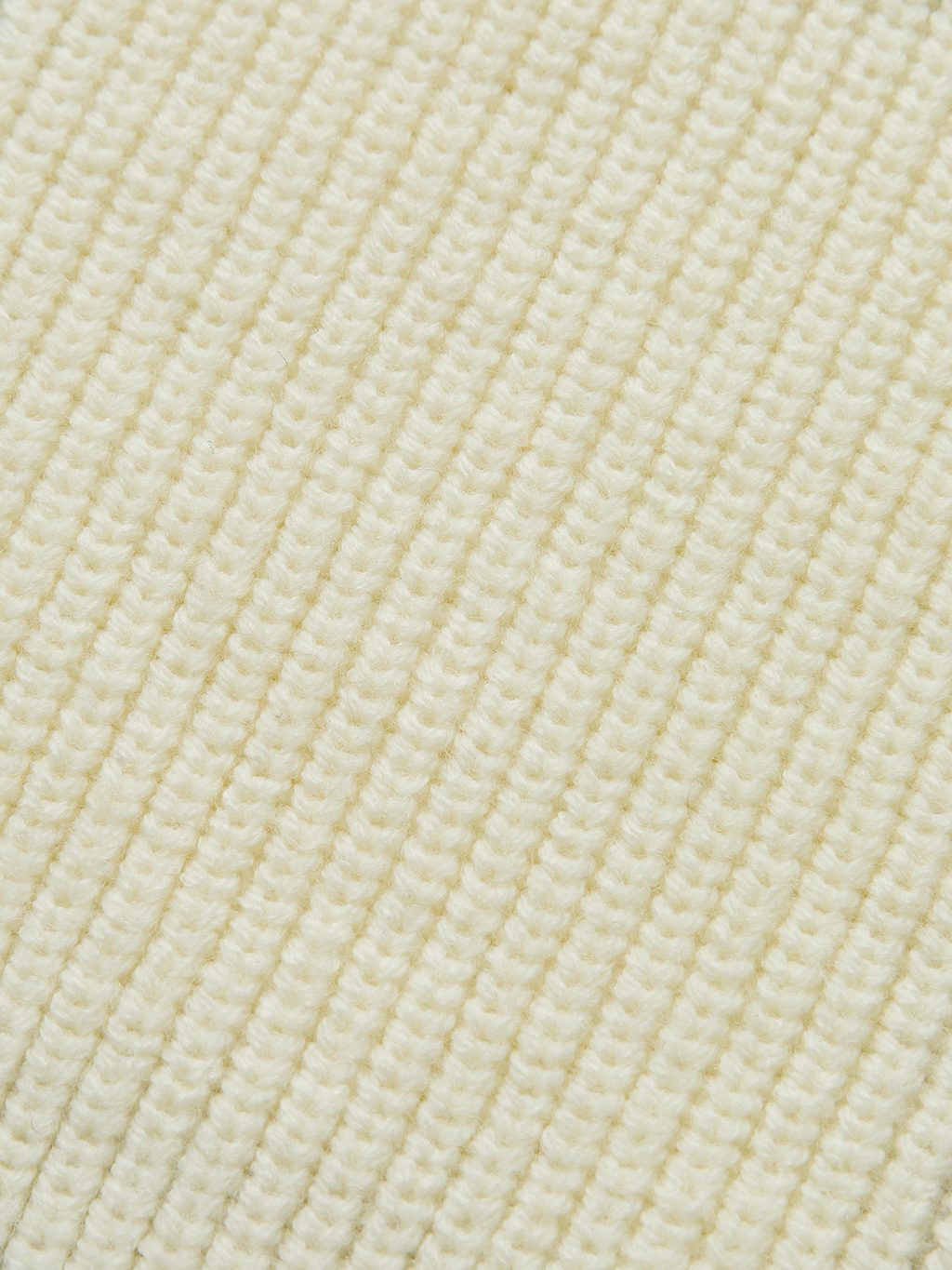 Checkered Wool Blend Polo Knit Top