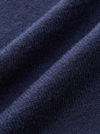 2 in 1 Cable-Knit Paneled Striped Midi Dress