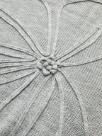 Flower Applique Sweater