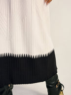 Contrast Detail Knit Co-ord Set