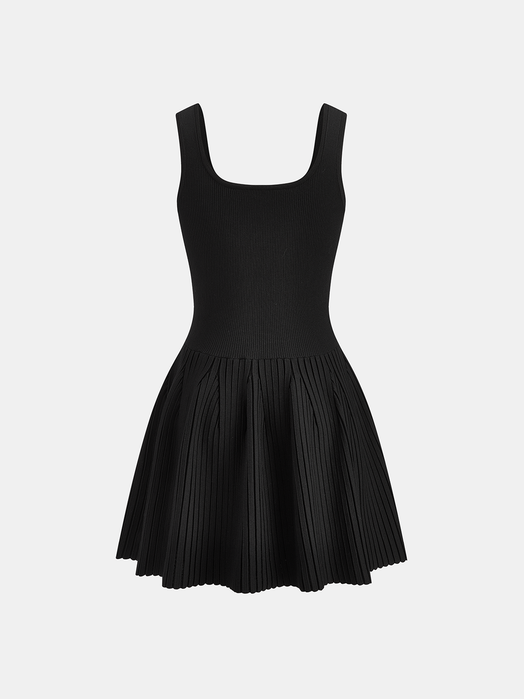 Rhinestone-Embellished Slim Fit Mini Dress