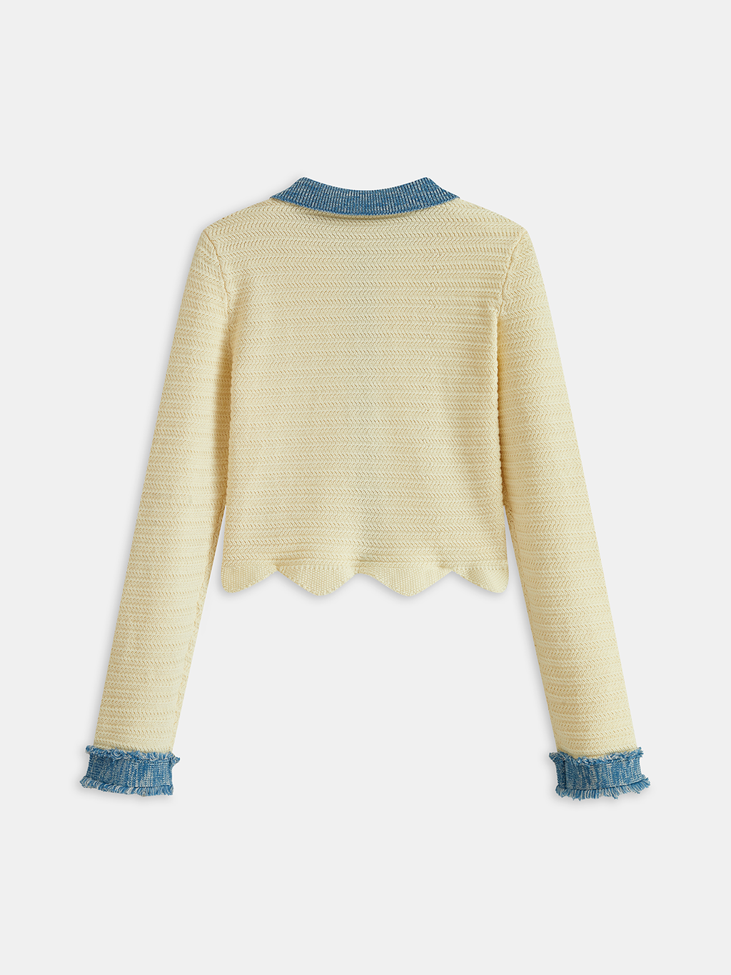 Scallop Edge Cardigan