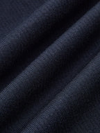 Leg-Of-Mutton Sleeve Wool Blend Collared Midi Dress