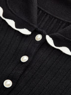 Ribbed Polo Dress