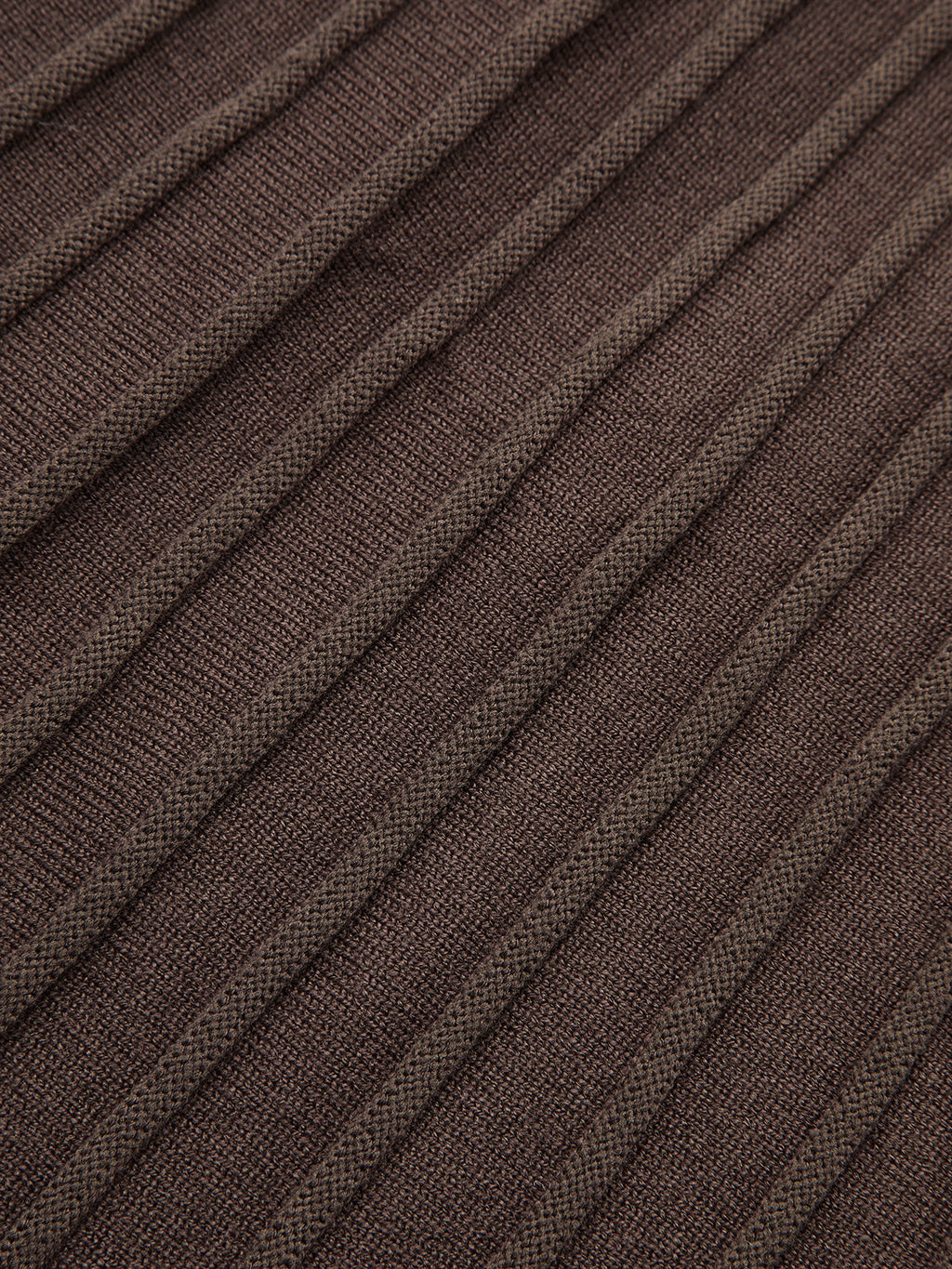Textured Rib-Knit Mermaid Midi Skirt