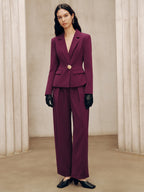Metal Detail Tailored Blazer