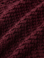 Sleeveless Cable Knit Vest
