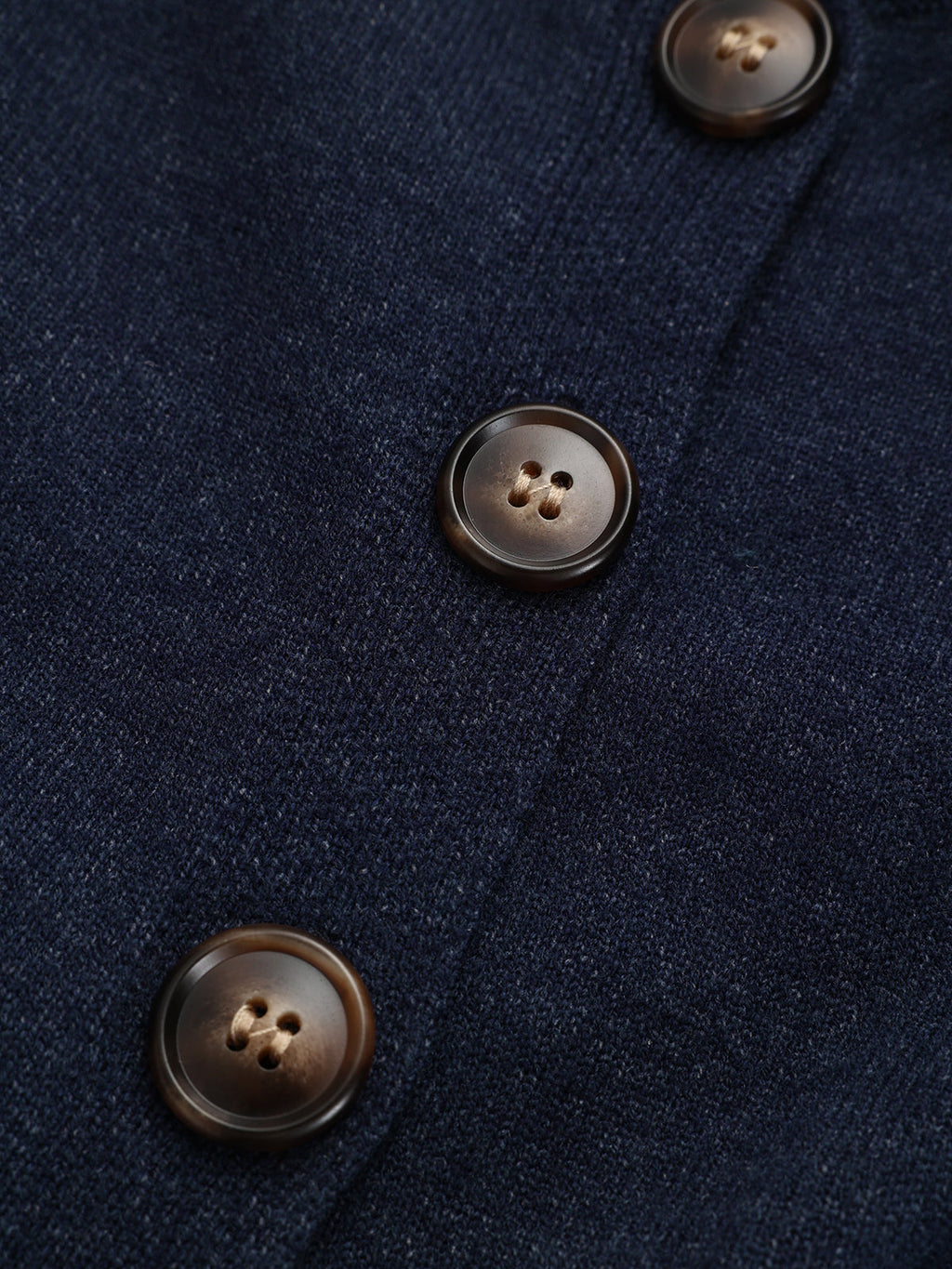 Cinched Waist Button-Front Knit Cardigan