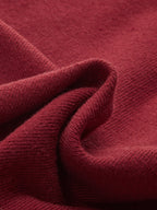 Polo Collar Buttoned Knit Sweater