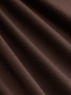 Faux Leather Paneled Knit Asymmetrical Dress