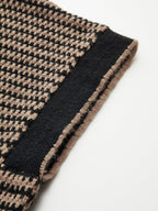 Striped Cap Sleeve Sweater Vest