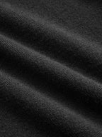 Structured-Shoulder Cinched-Waist Knit Top