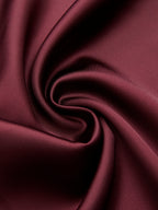 Satin Asymmetrical Midi Skirt