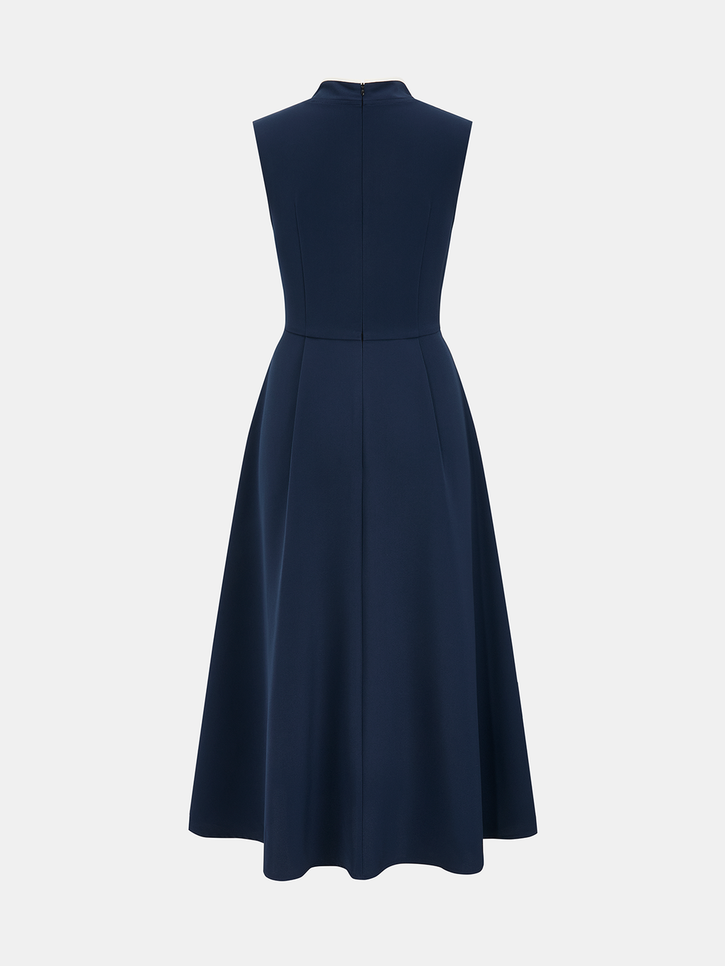 Tie-Neck Sleeveless Maxi Dress