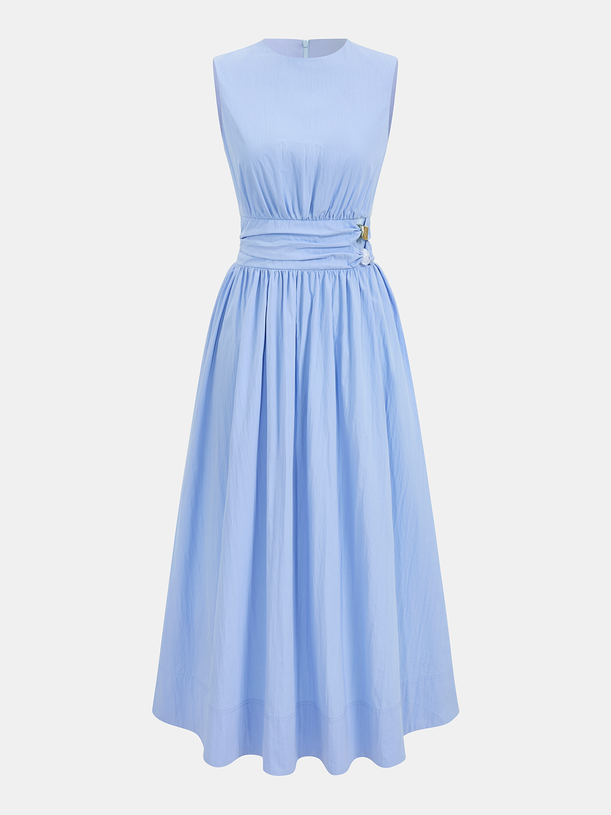 Decorative Detail Sleeveless Maxi Dress