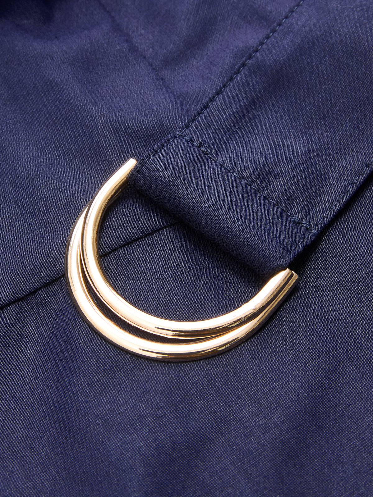 Tie-Neck Belted Sleeveless Maxi Dress