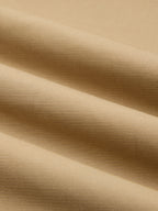 Braided Detail High-Waisted Pleated Pants