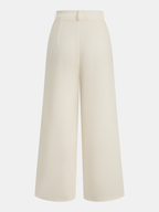 Sleeveless Belted Top & Pleated Pants Set