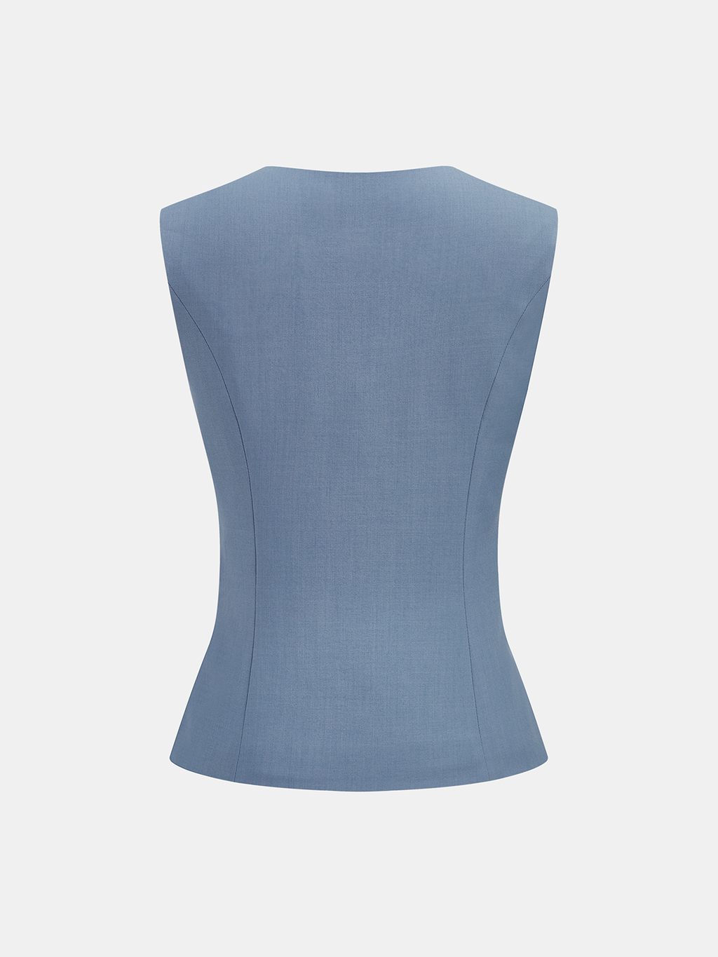 Sleeveless Vest & Wide-Leg Pants Set