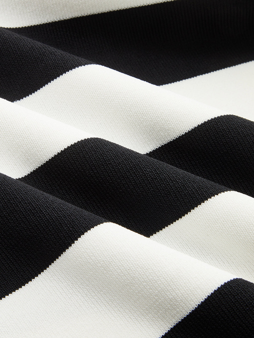 Striped Polo Short Sleeve Bodycon Sweater Dress