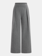 Sleeveless Asymmetric Top & Pleated Pants Set