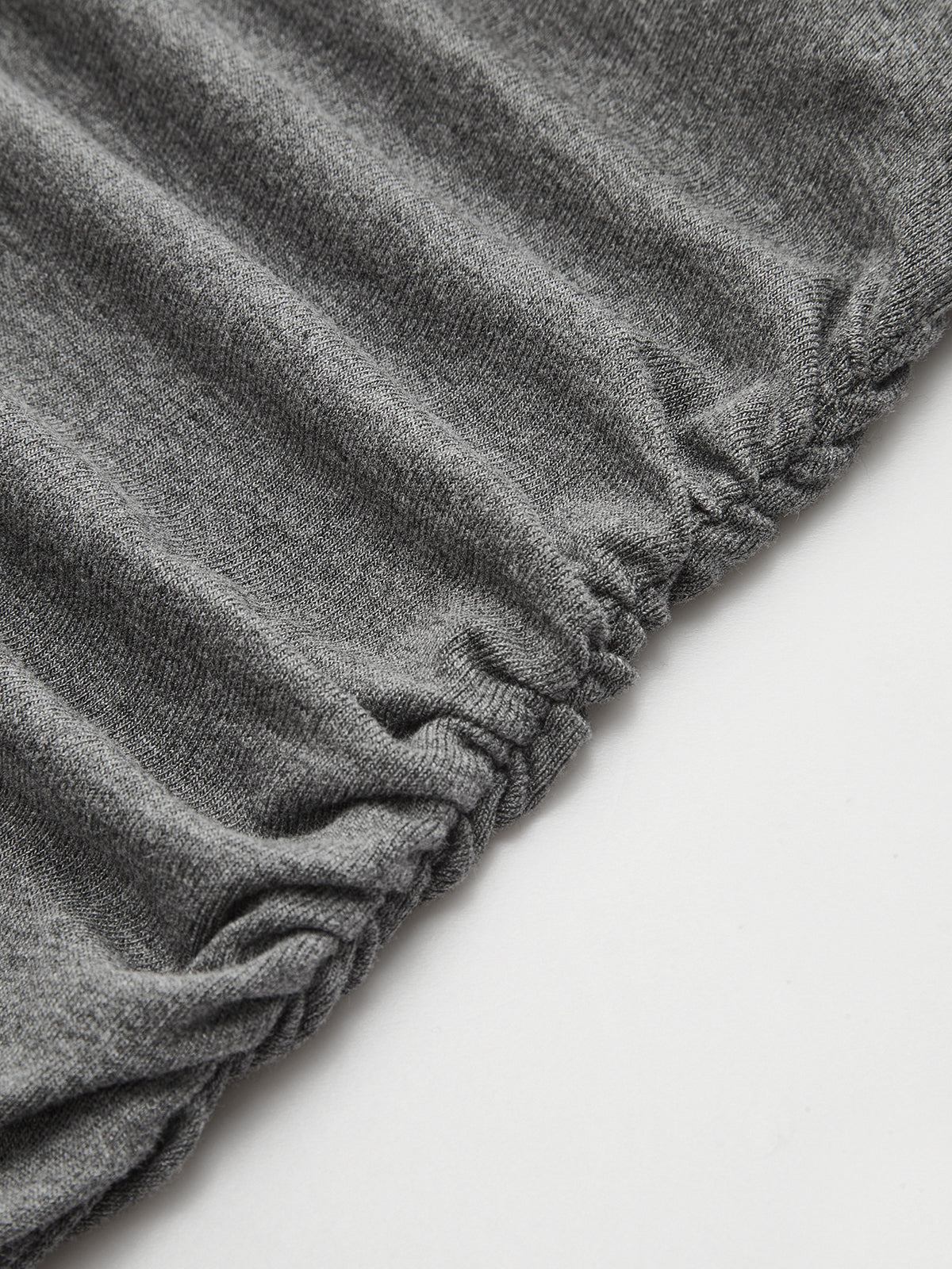 Ruched Asymmetric Cami Maxi Dress