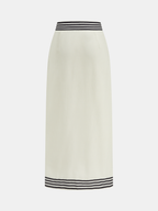 Striped Strappy Top & Midi Skirt Set
