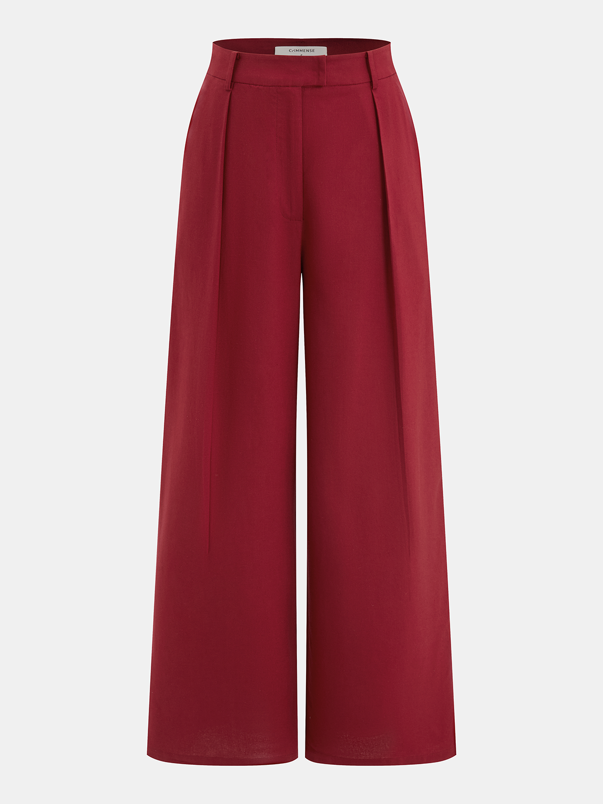 Belted Sleeveless Top & Wide Leg Pants Set