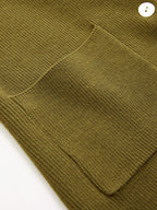 Knit Vest & Elastic Waistband Pants Set