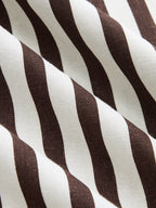 Sleeveless Striped Tie Waist Maxi Dress