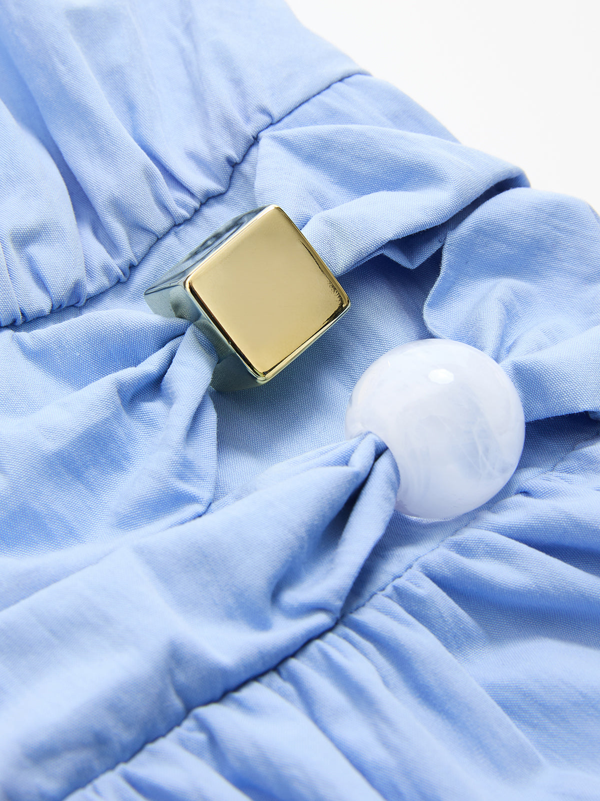 Decorative Detail Sleeveless Maxi Dress