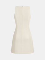 Starfish Detail Floral Print Sleeveless Mini Dress