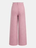 Halter Vest & Wide Leg Pants Set